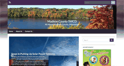 Desktop Screenshot of madisoncountyswcd.org